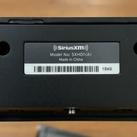 Sirius Satellite Radio Receiver Onyx EZ XEZ1 Antenna Cradle Power Adapter TESTED - Picture 8 of 10